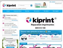 Tablet Screenshot of kiprint.be